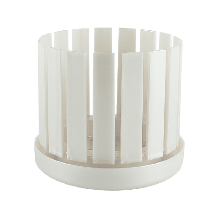 Vaso Orchidee Orchitop Scoop Medium colore bianco