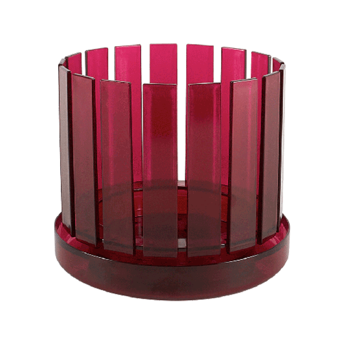 Vaso Orchidee Orchitop Scoop Medium colore bordeaux