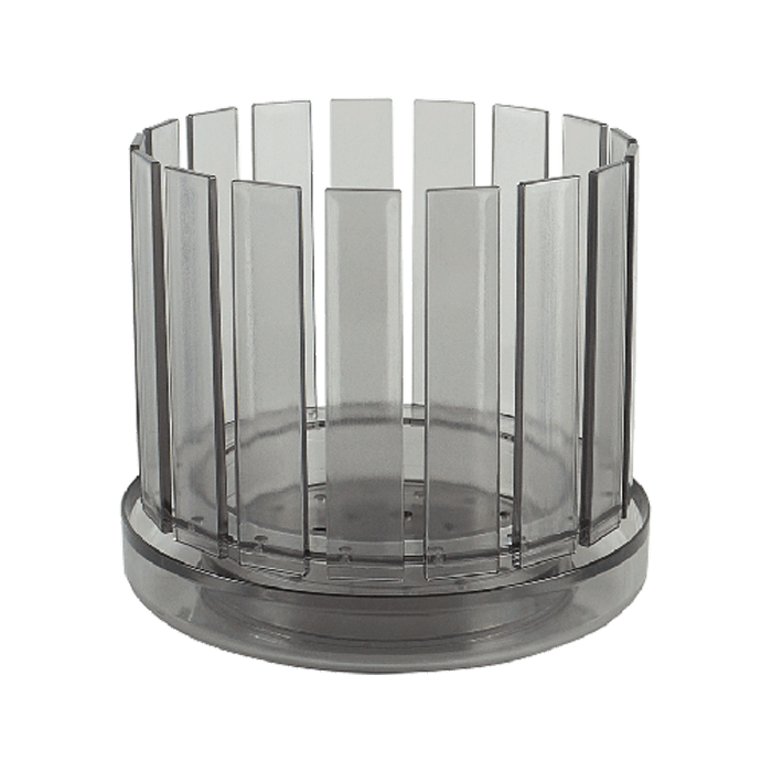 Vaso Orchidee Orchitop Scoop Medium colore grigio