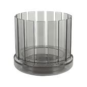 Vaso Orchidee Orchitop Scoop Medium colore grigio