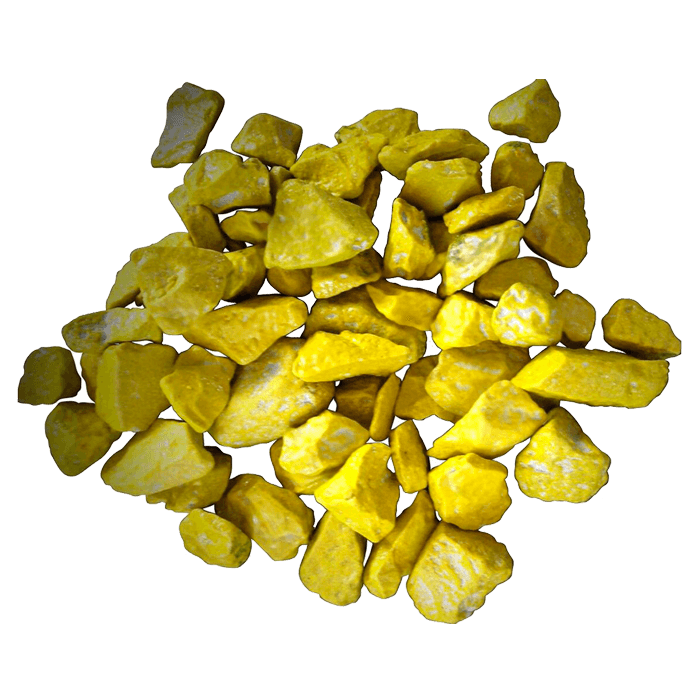 Substrato granulare per orchidee 4-8 mm colore giallo