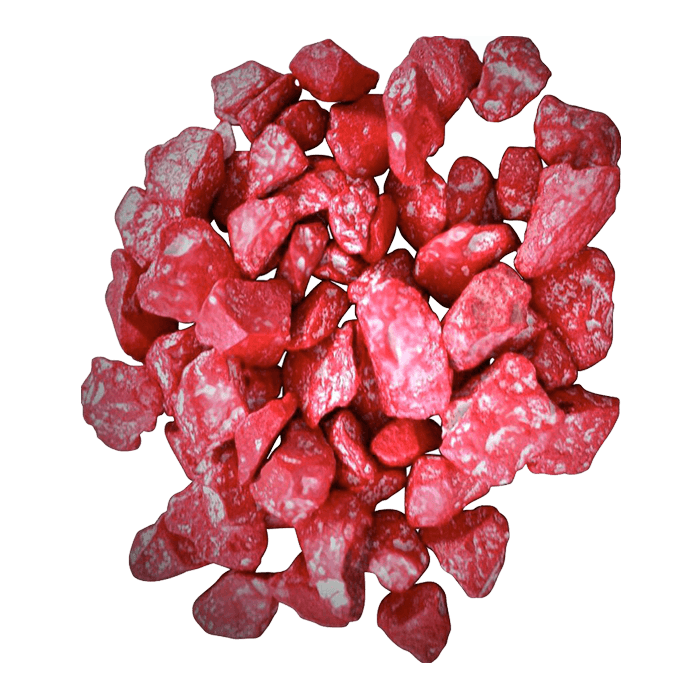 Substrato granulare per orchidee 4-8 mm colore rosso